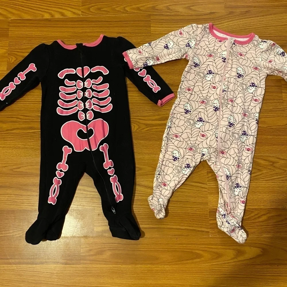 Set of 2 Halloween Jumpers size 6-9 Months (DO)